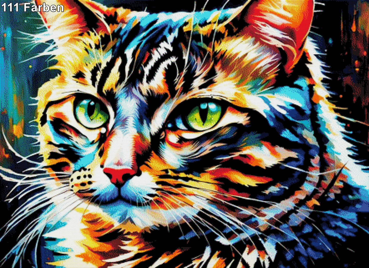 Tigerkatze - Diamond Painting