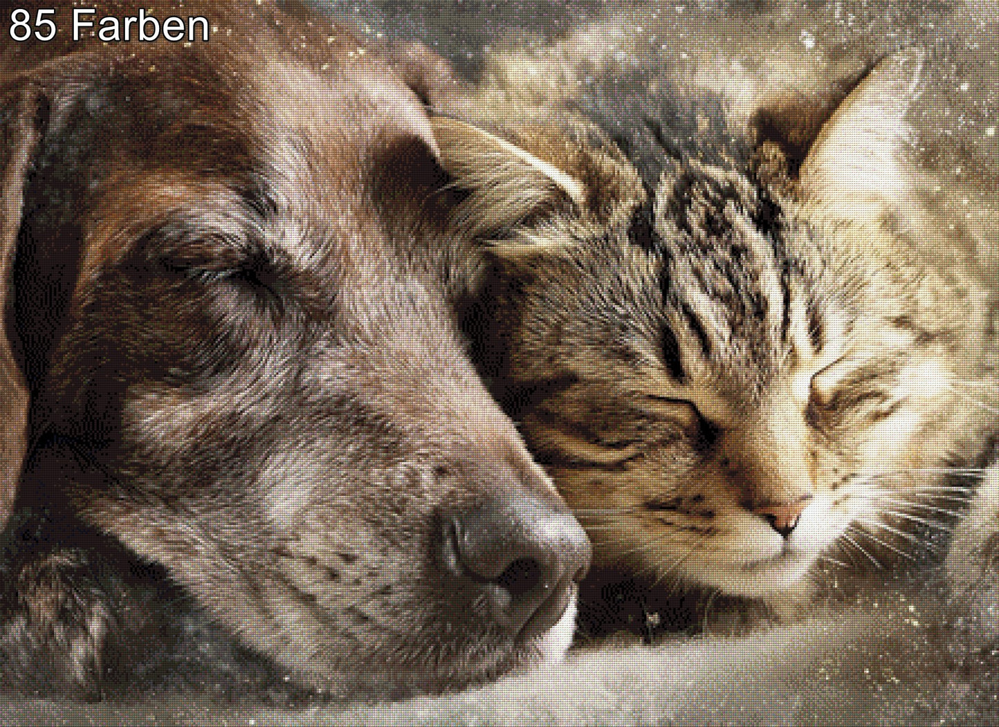 Schlummerfreunde - Diamond Painting