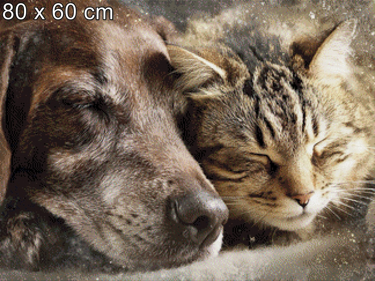 Schlummerfreunde - Diamond Painting