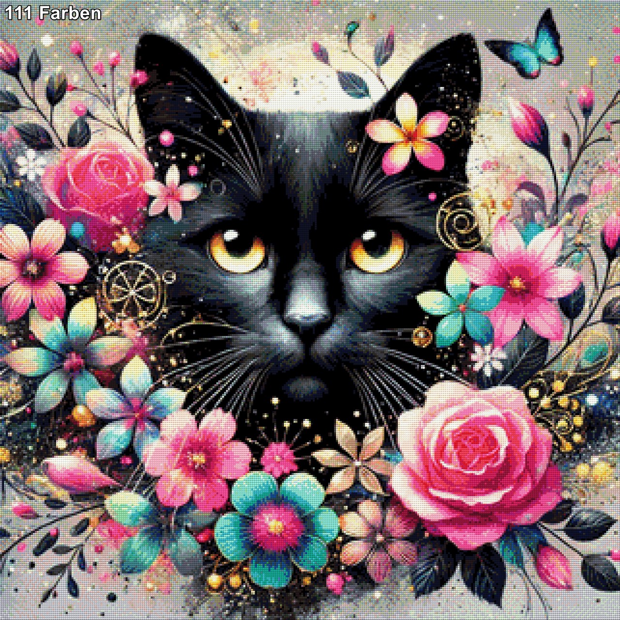 Black Cat - Diamond Painting