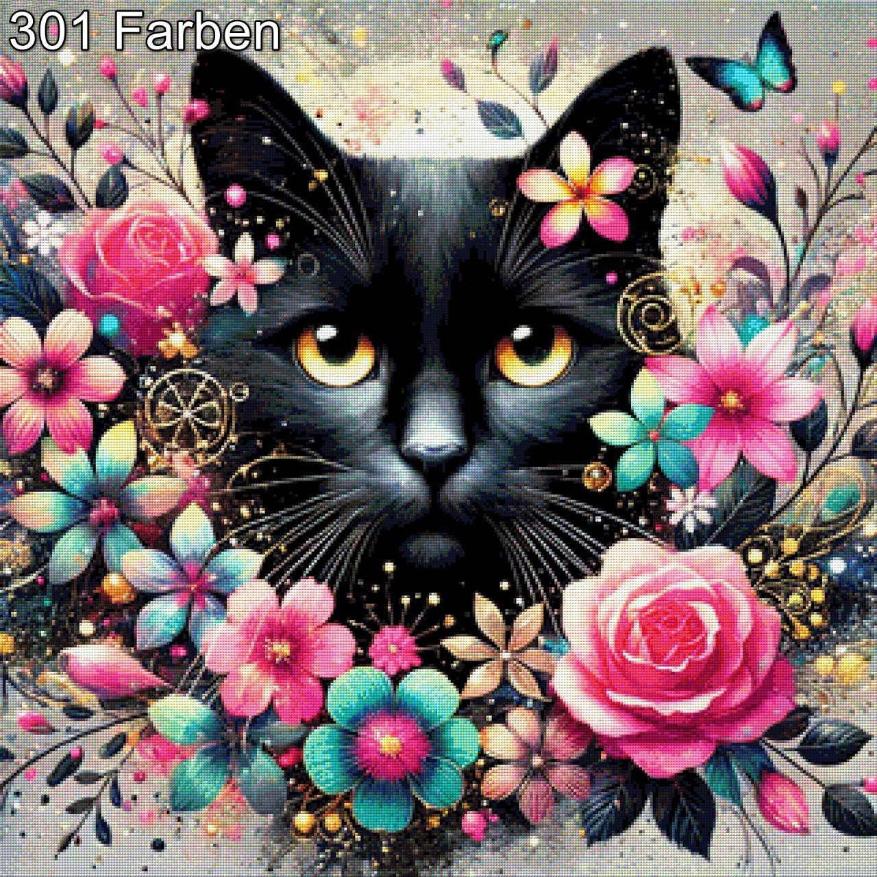 Black Cat - Diamond Painting