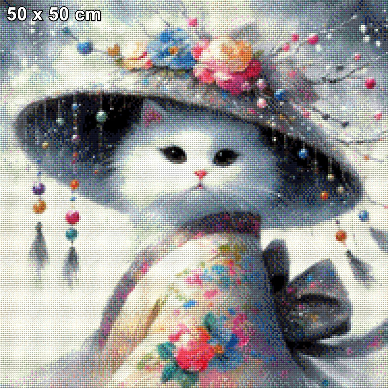 Japanisch Katze - Diamond Painting