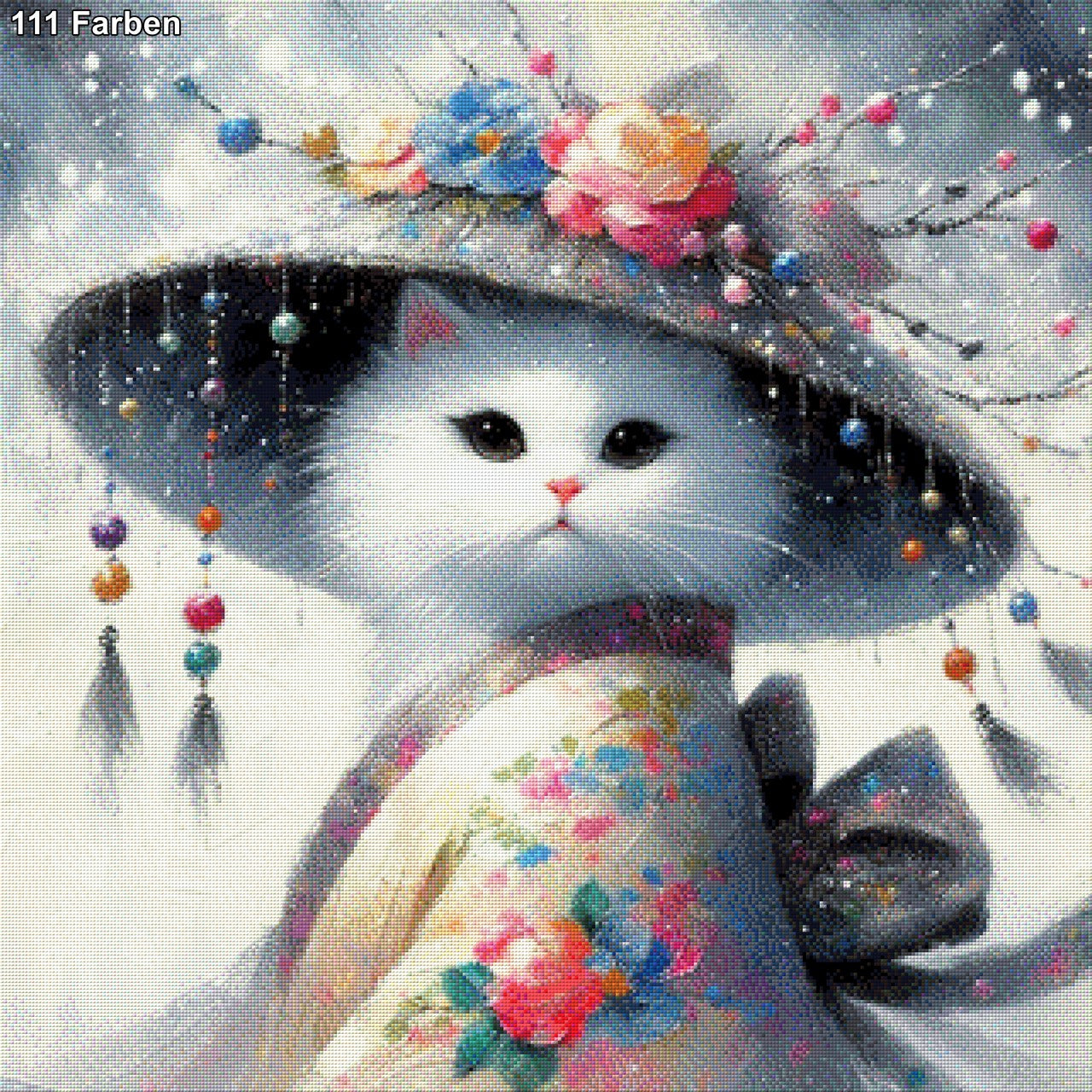 Japanisch Katze - Diamond Painting