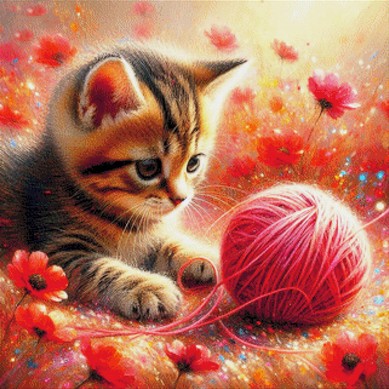 Kater Moritz der kleine Räuber - Diamond Painting