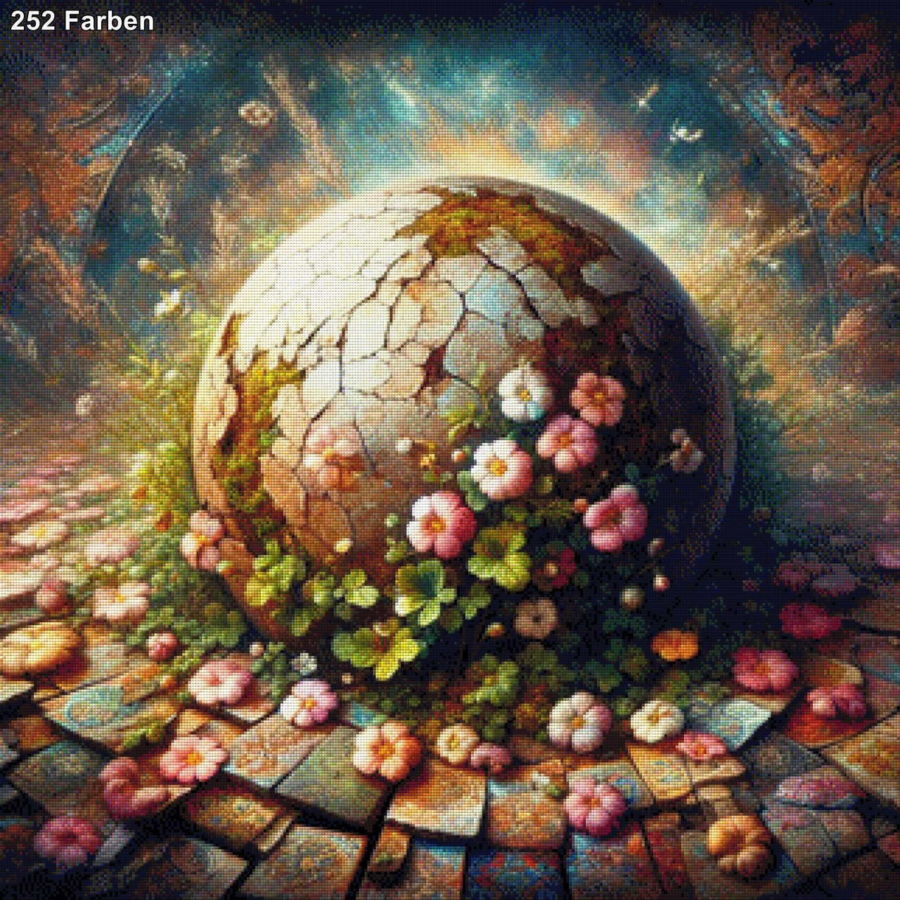 Der Zerfall - Diamond Painting