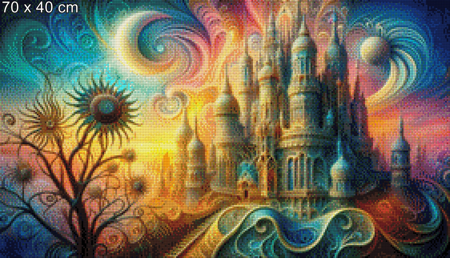 Das Märchenschloss - Diamond Painting