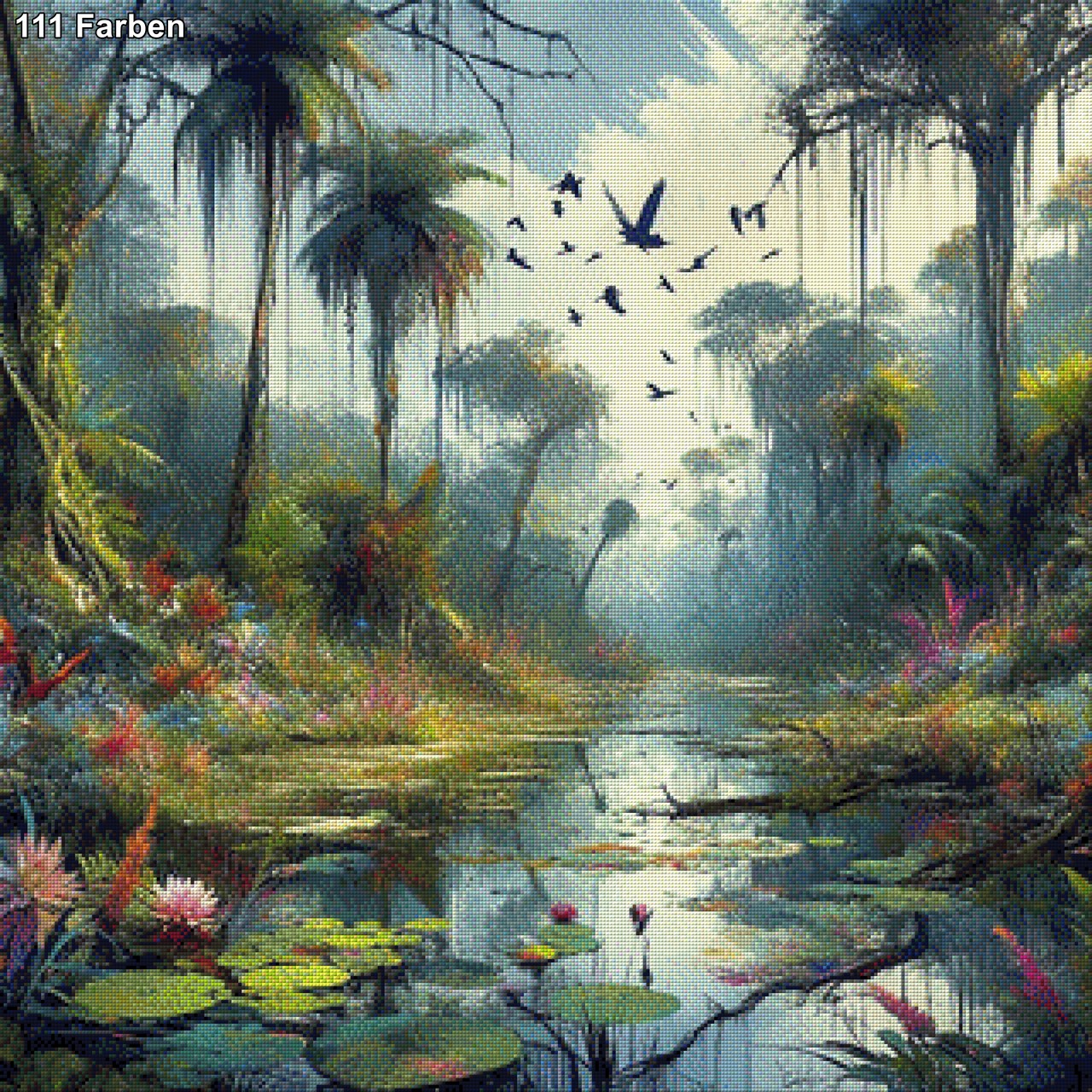 In the Jungle - Diamond Painting