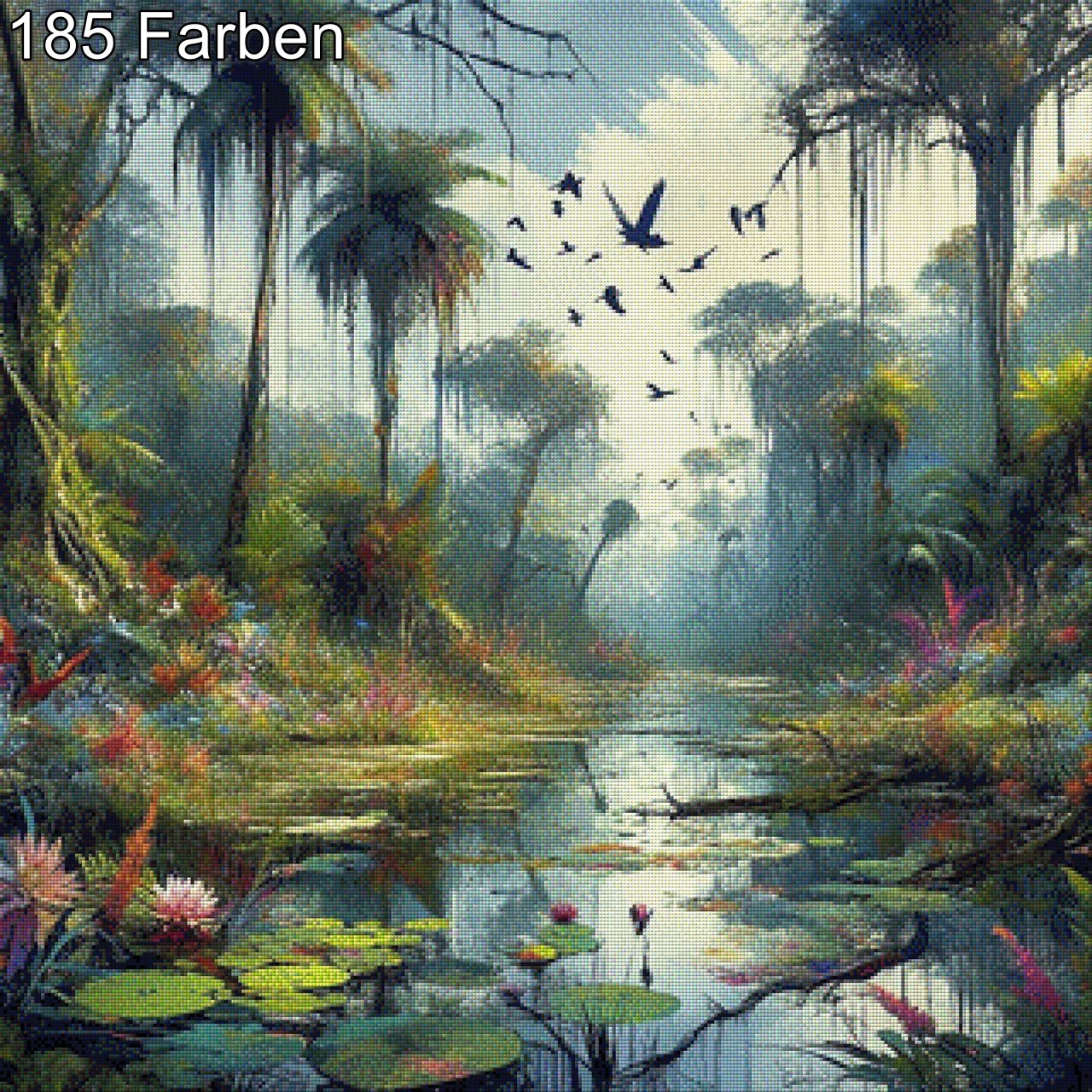 In the Jungle - Diamond Painting
