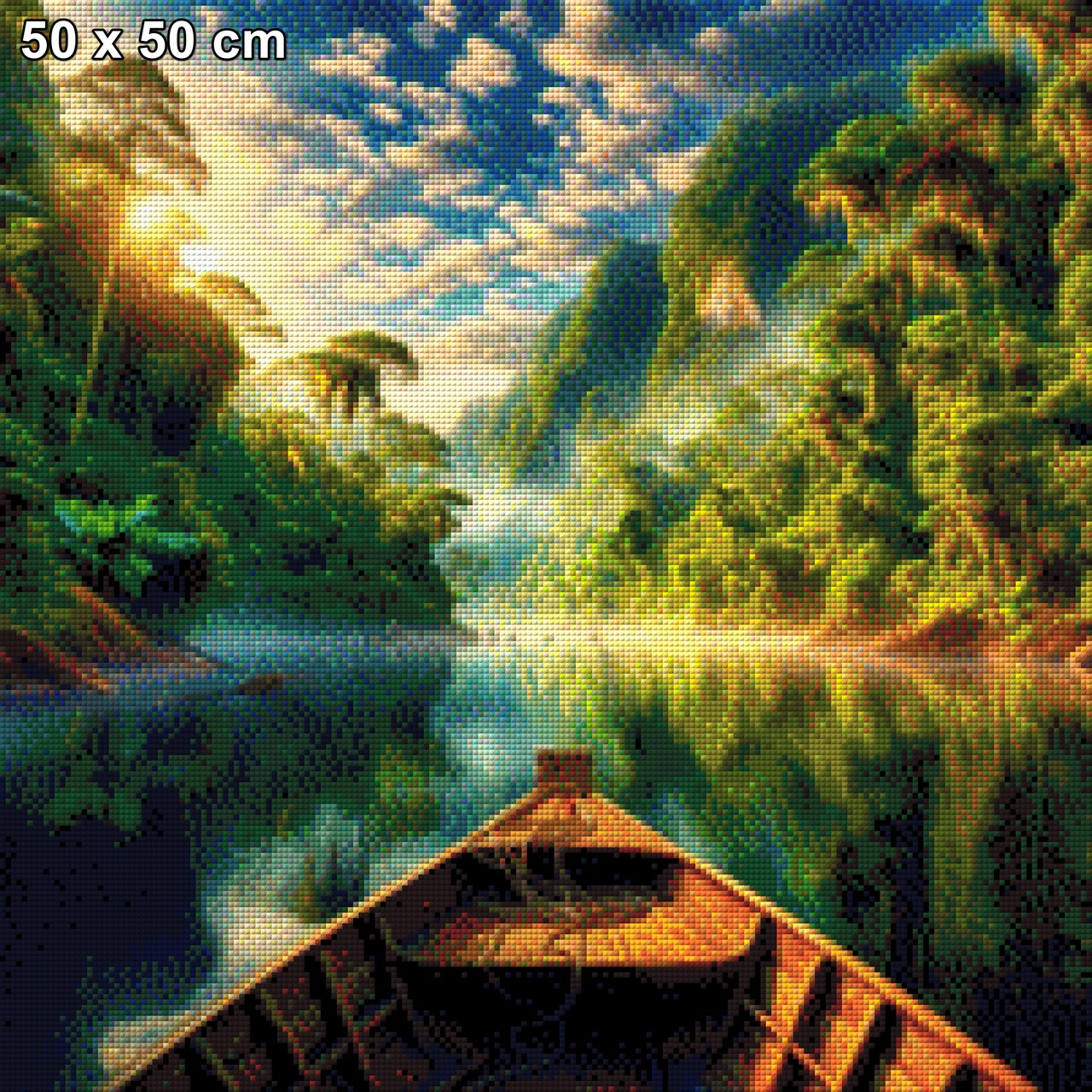 Auf dem Amazonas - Diamond Painting