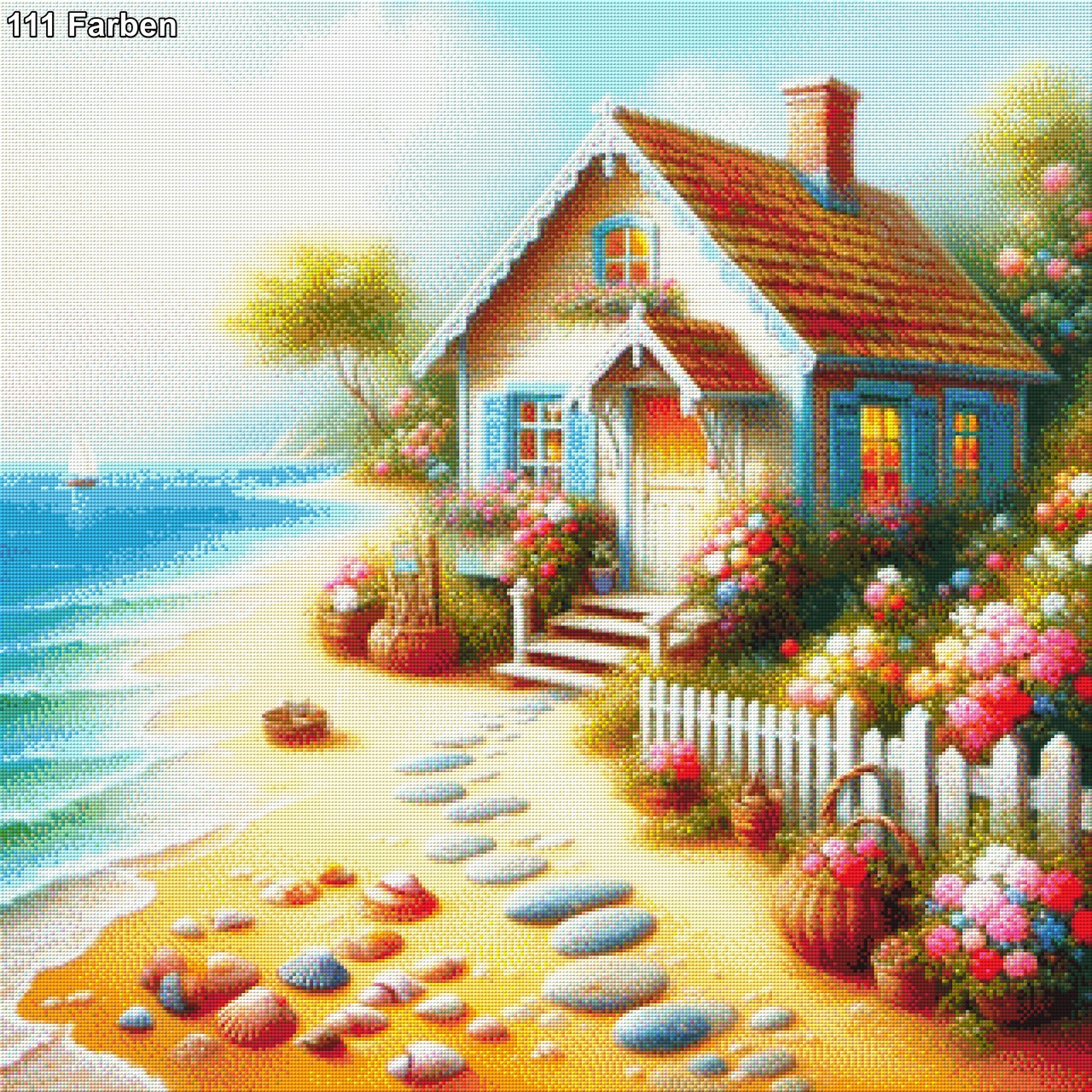 Beach House - Diamond Painting