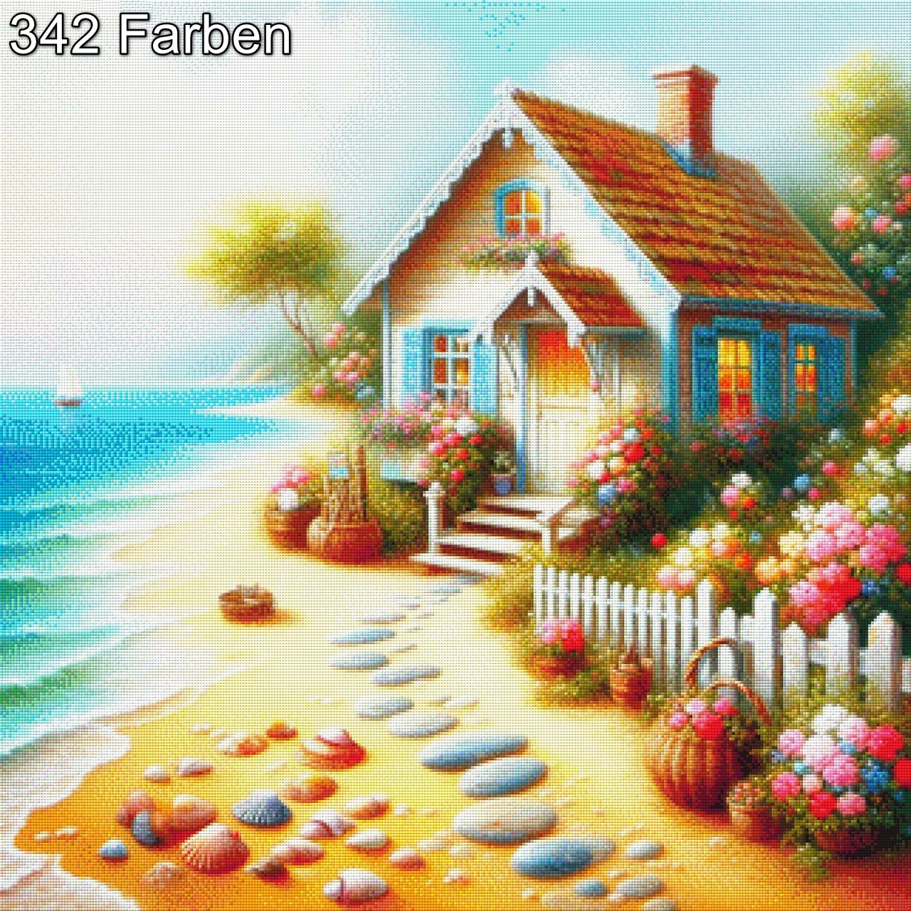 Beach House - Diamond Painting