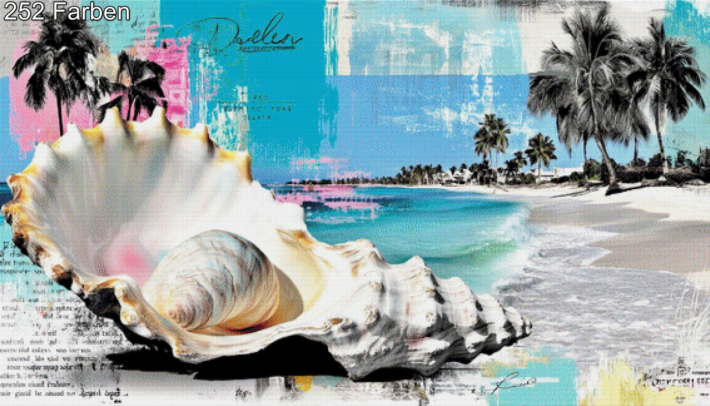 Strand Collage - Diamond Painting