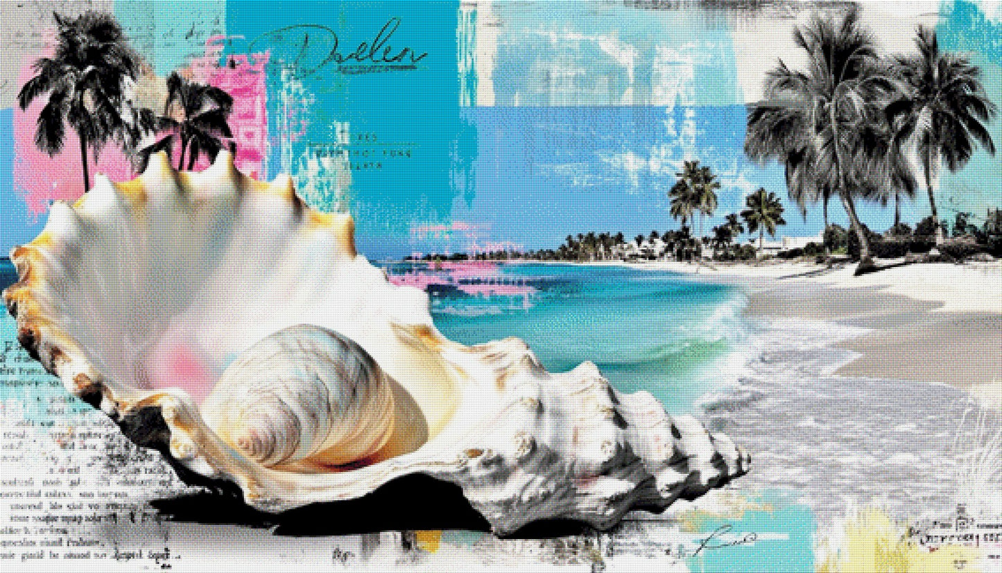 Strand Collage - Diamond Painting