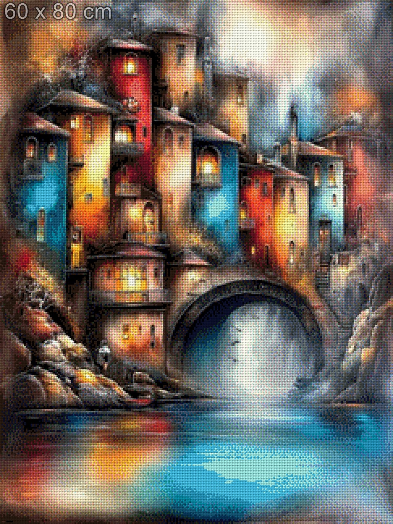5D Diamond Painting - Farbenpassage