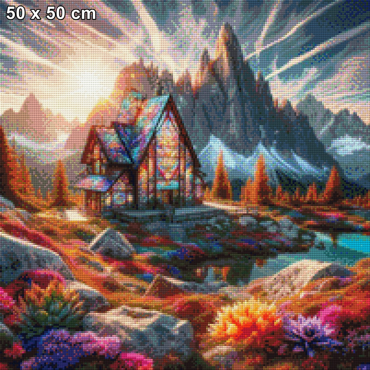 Glashaus - Diamond Painting