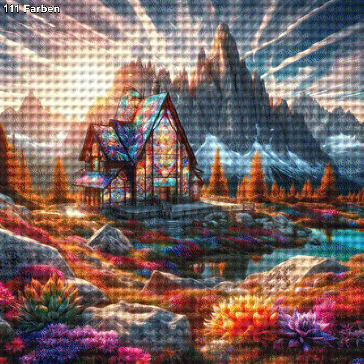 Glashaus - Diamond Painting