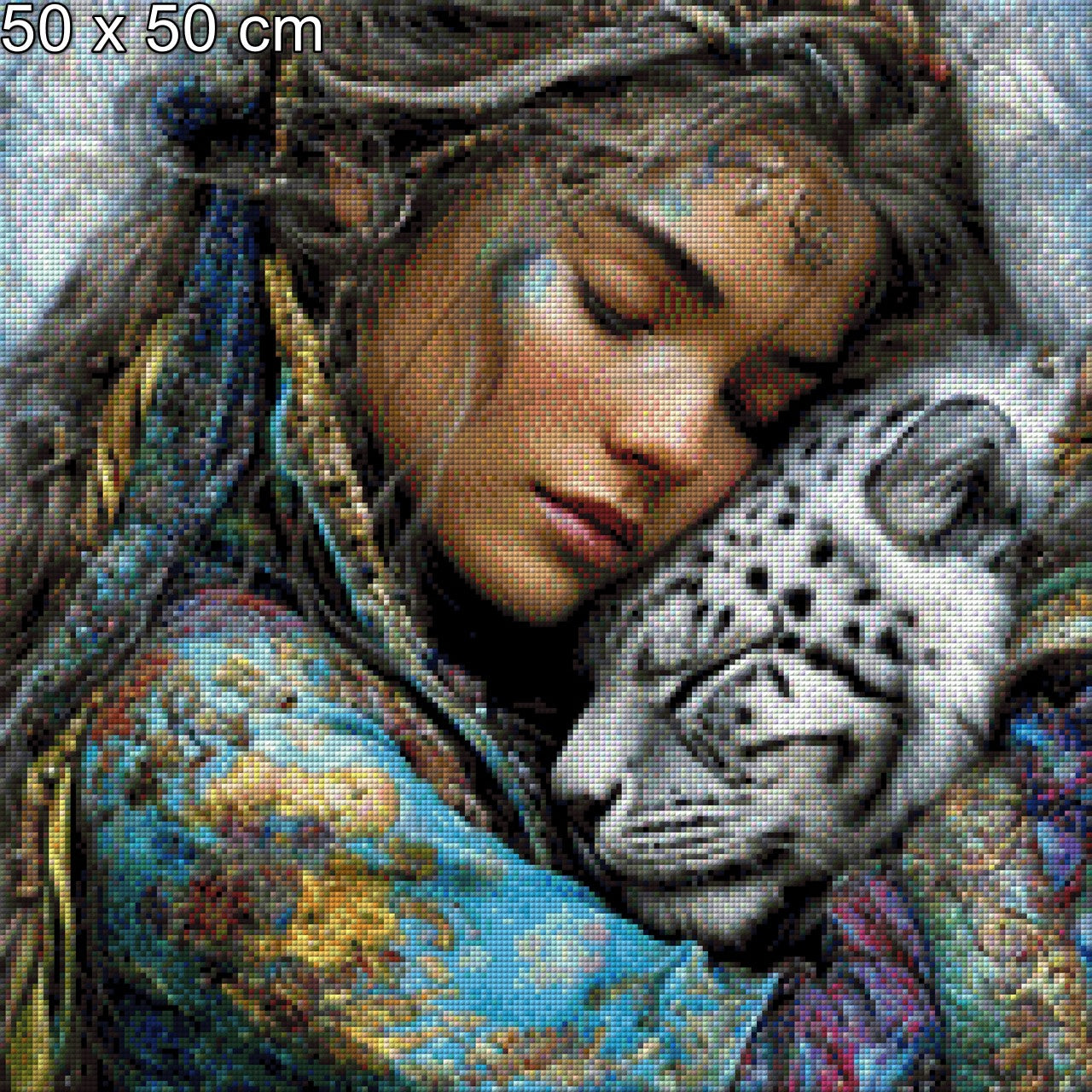 Elara & Schneeglut - Diamond Painting