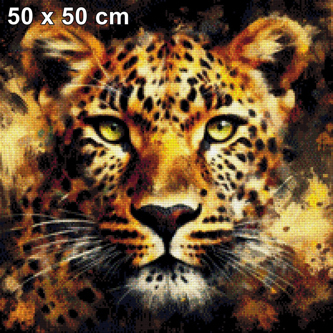 Leopard Portrait - Diamond Painting