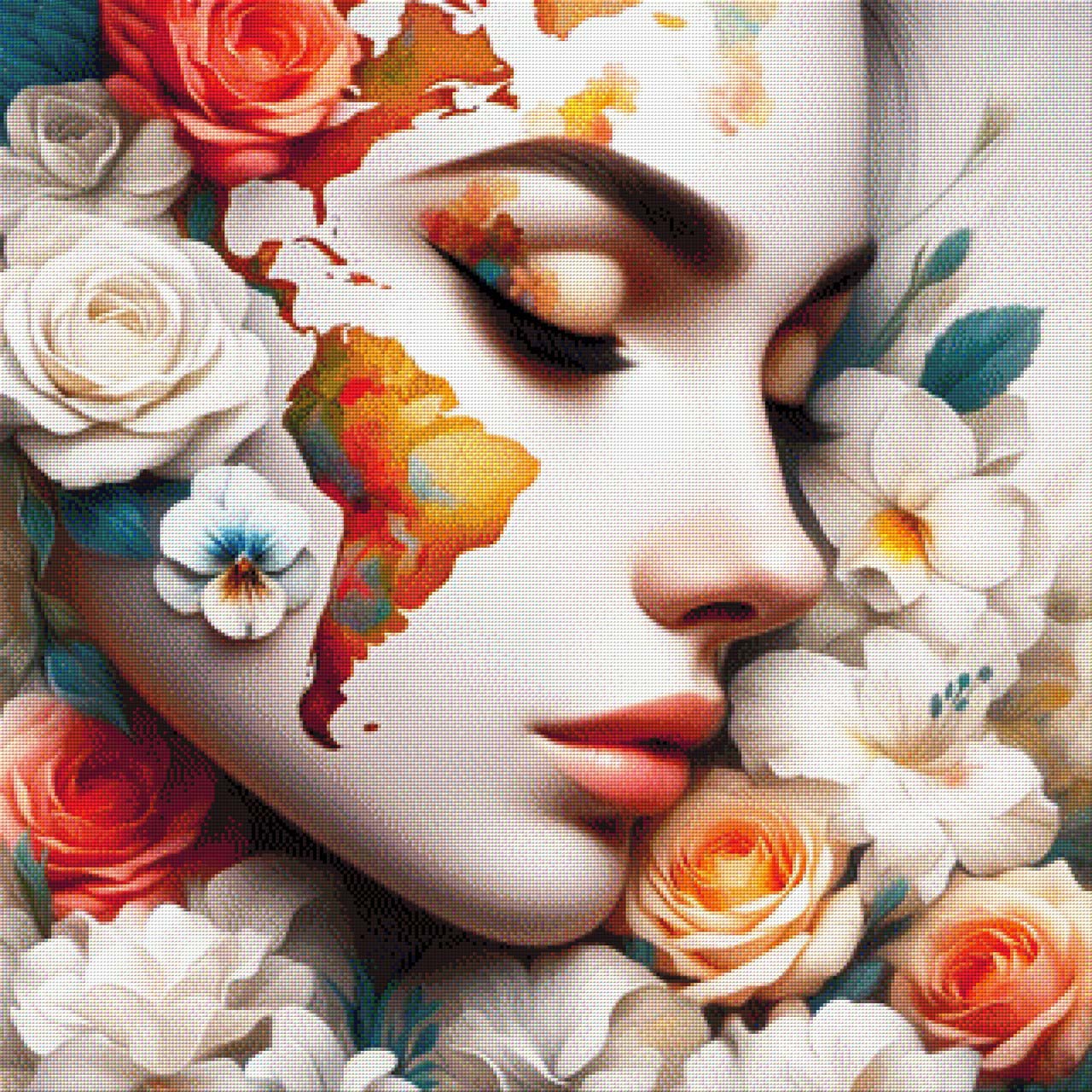 America Girl - Diamond Painting