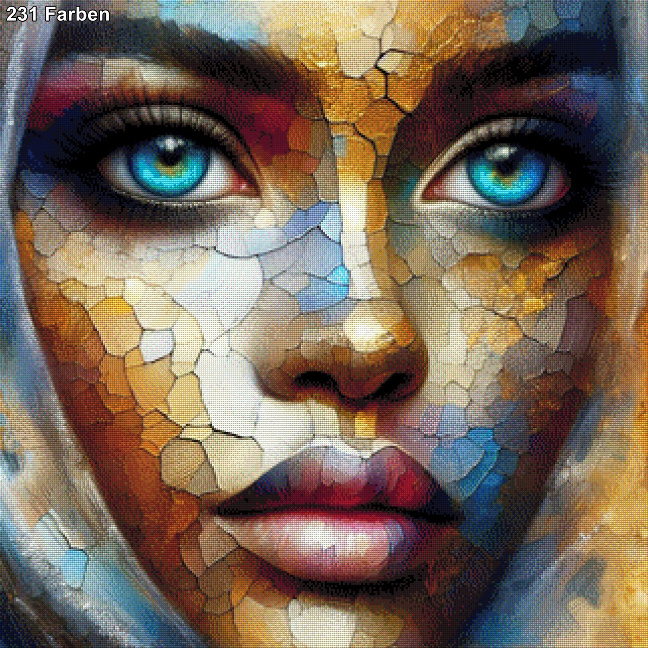 Isabella die ewig Schöne - Diamond Painting