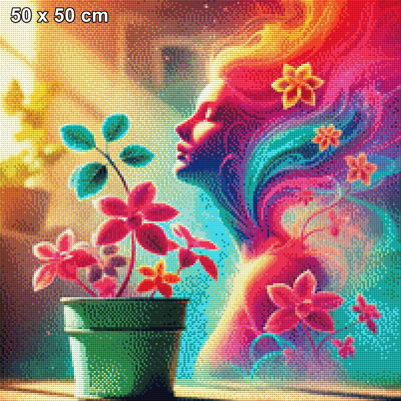 Pflanzenenergie - Diamond Painting