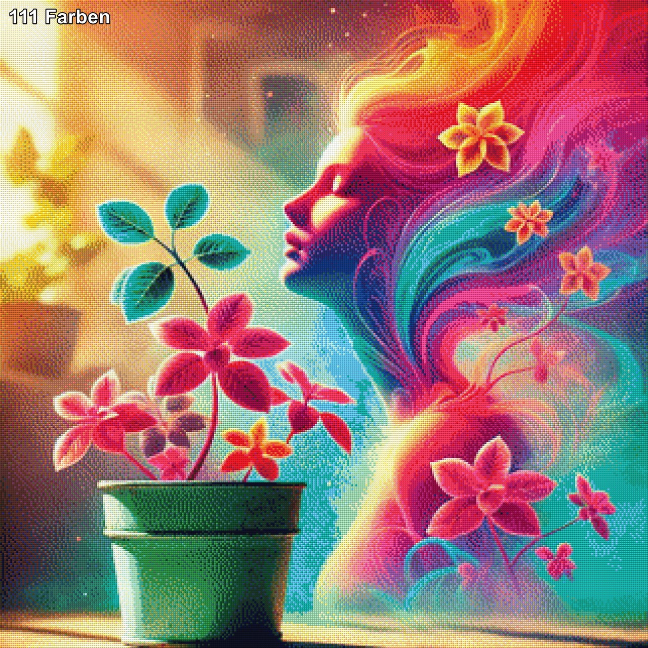 Pflanzenenergie - Diamond Painting