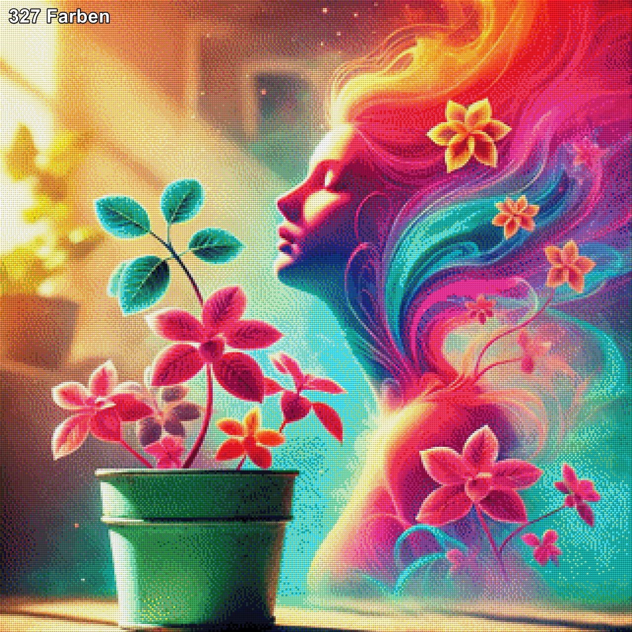 Pflanzenenergie - Diamond Painting