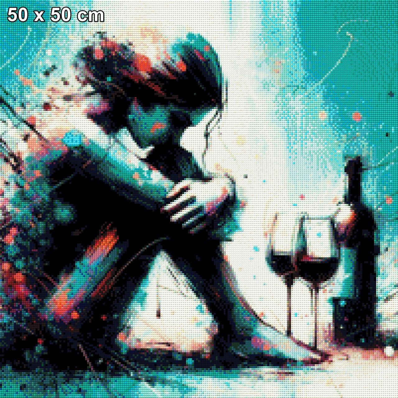 Wine Time - Diamond Painting