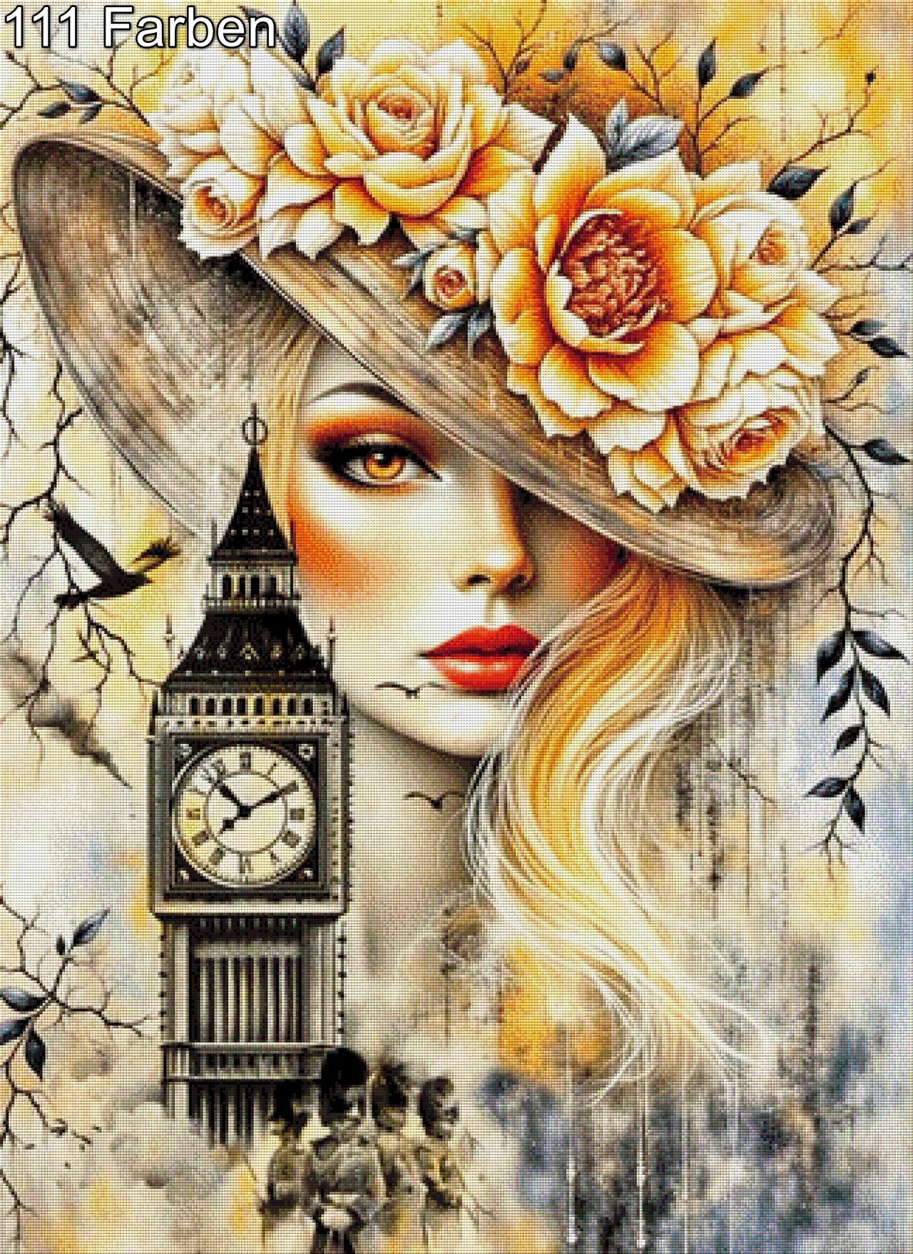 Isla in London - Diamond Painting