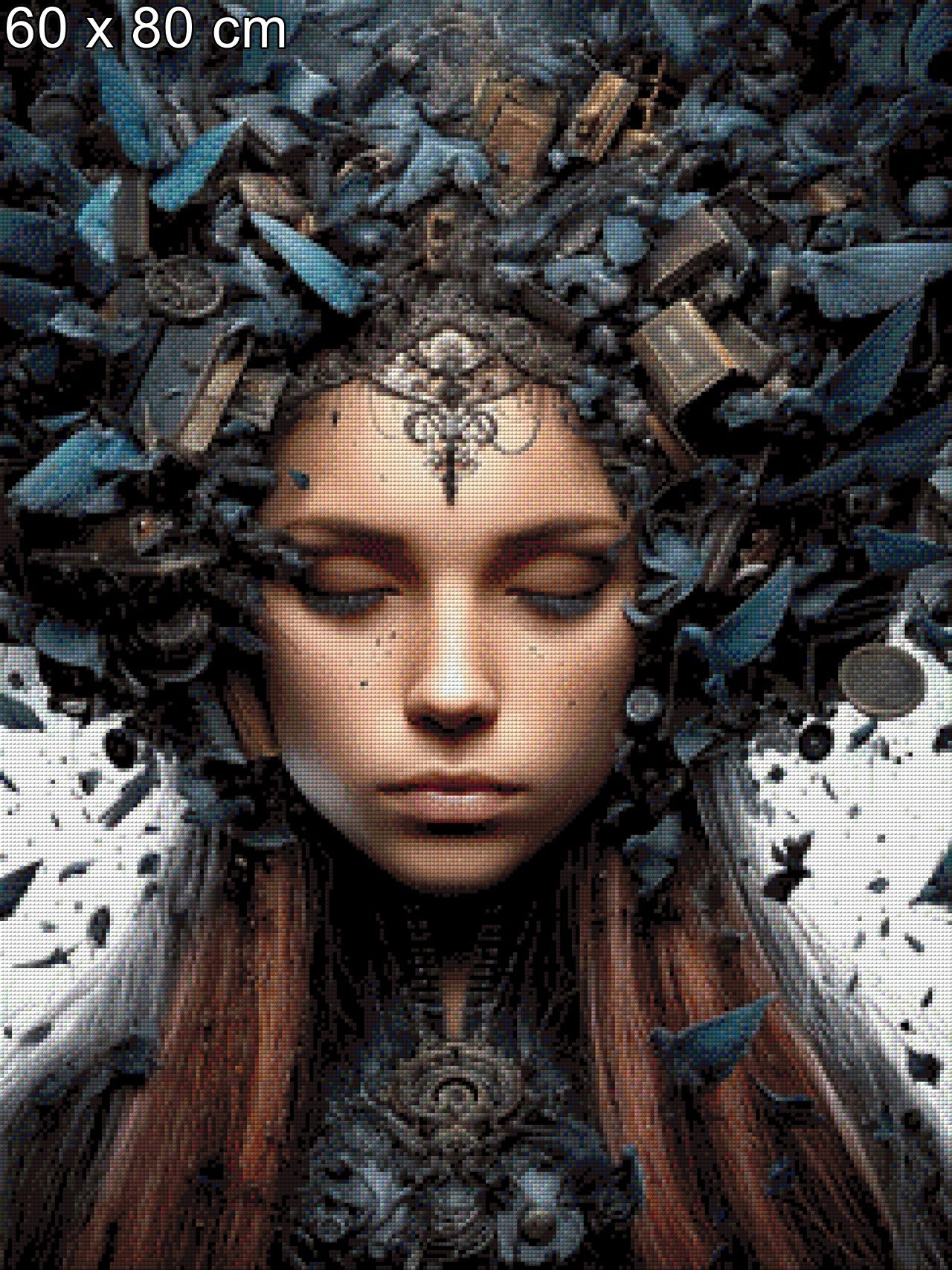 Diamond Painting frau abstrakt