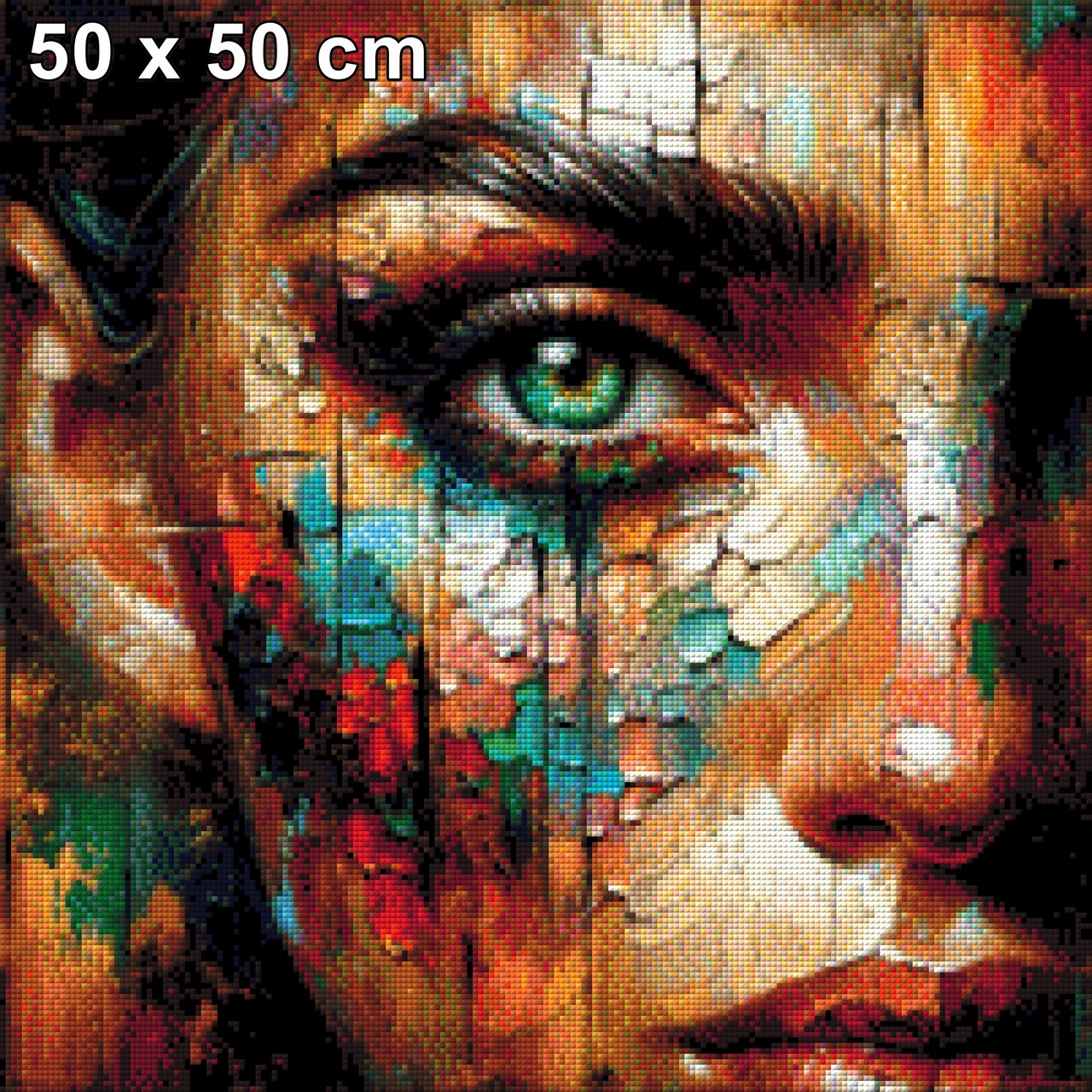 The Face - Diamond Painting