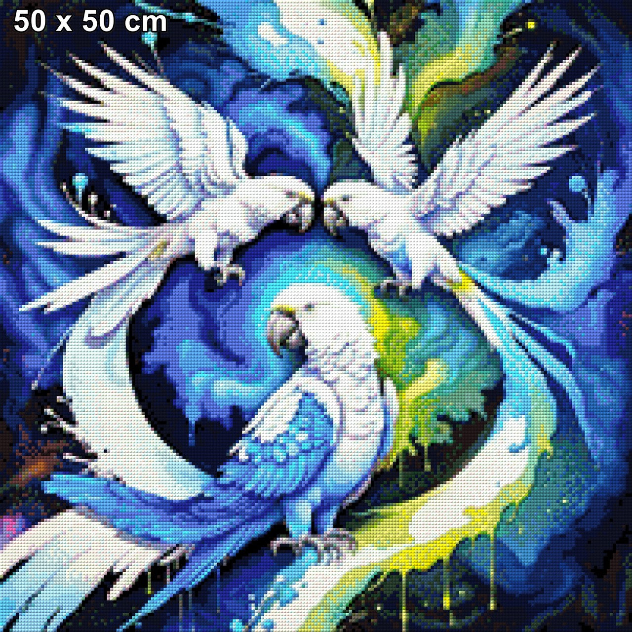 Papageienkreis - Diamond Painting