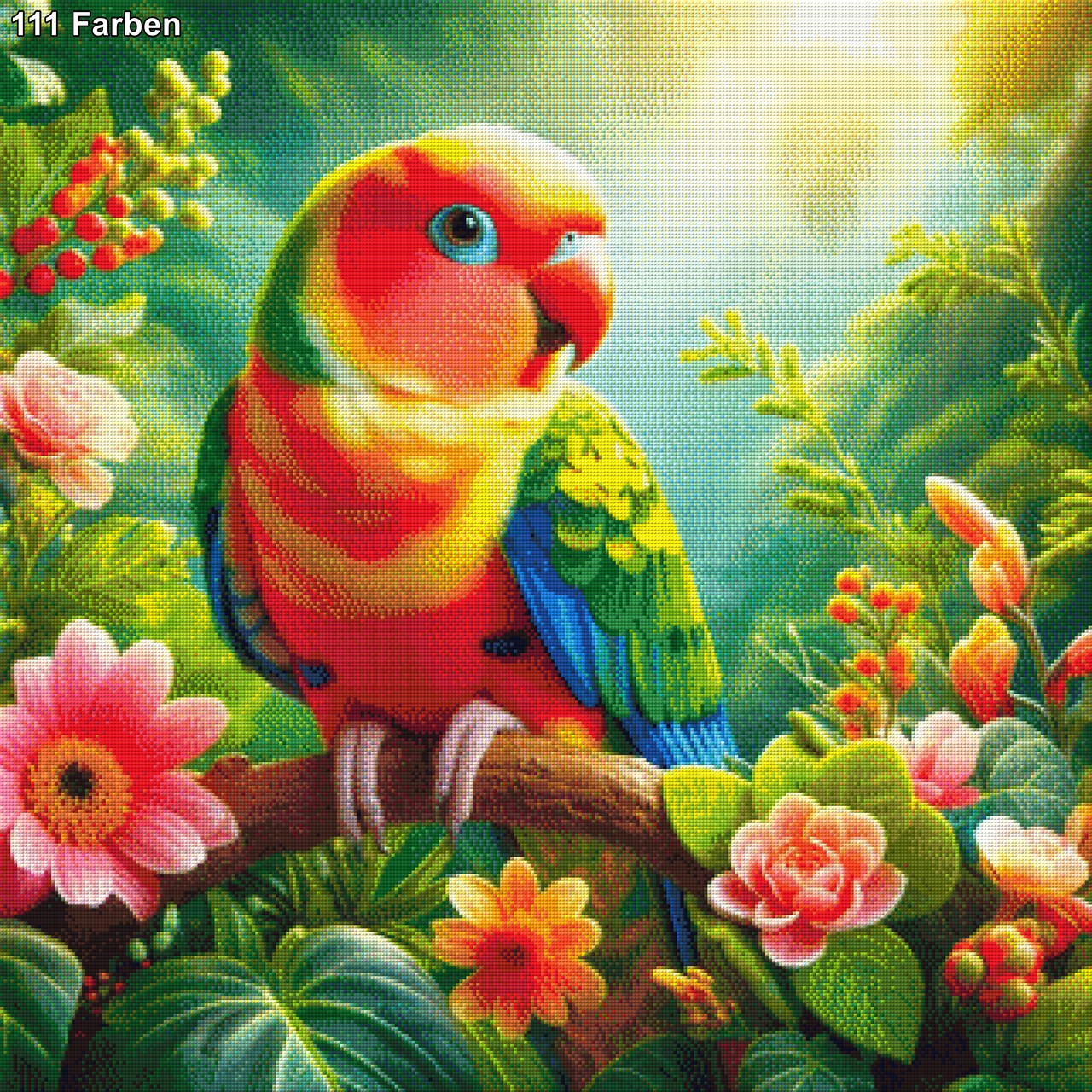 Farbenfroher Lukas - Diamond Painting