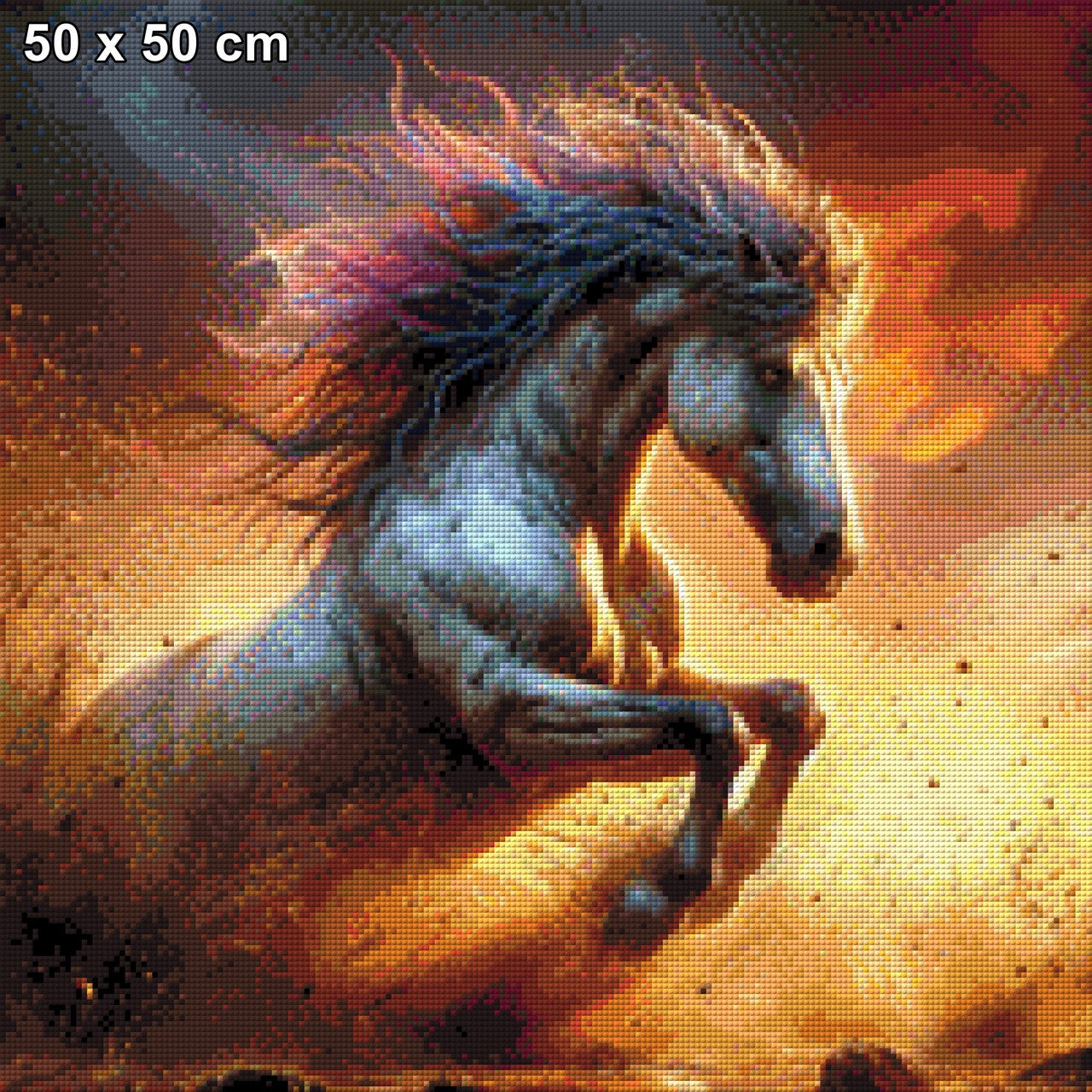 Wildes Pferd - Diamond Painting