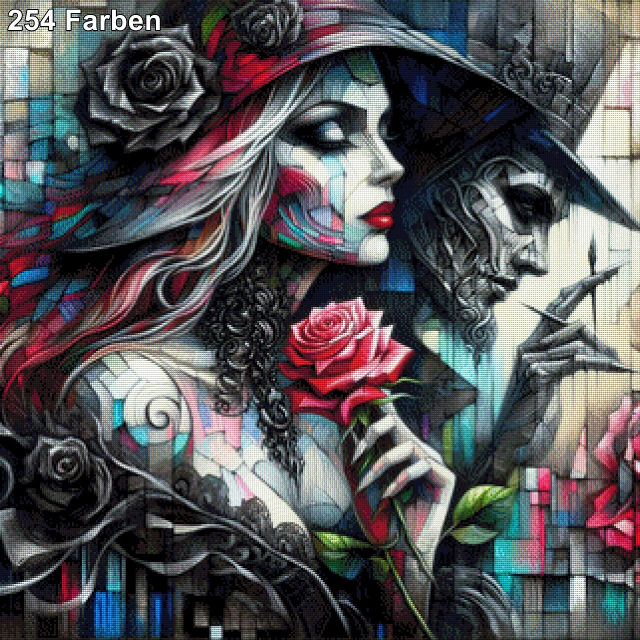 Hexenpaar - Diamond Painting