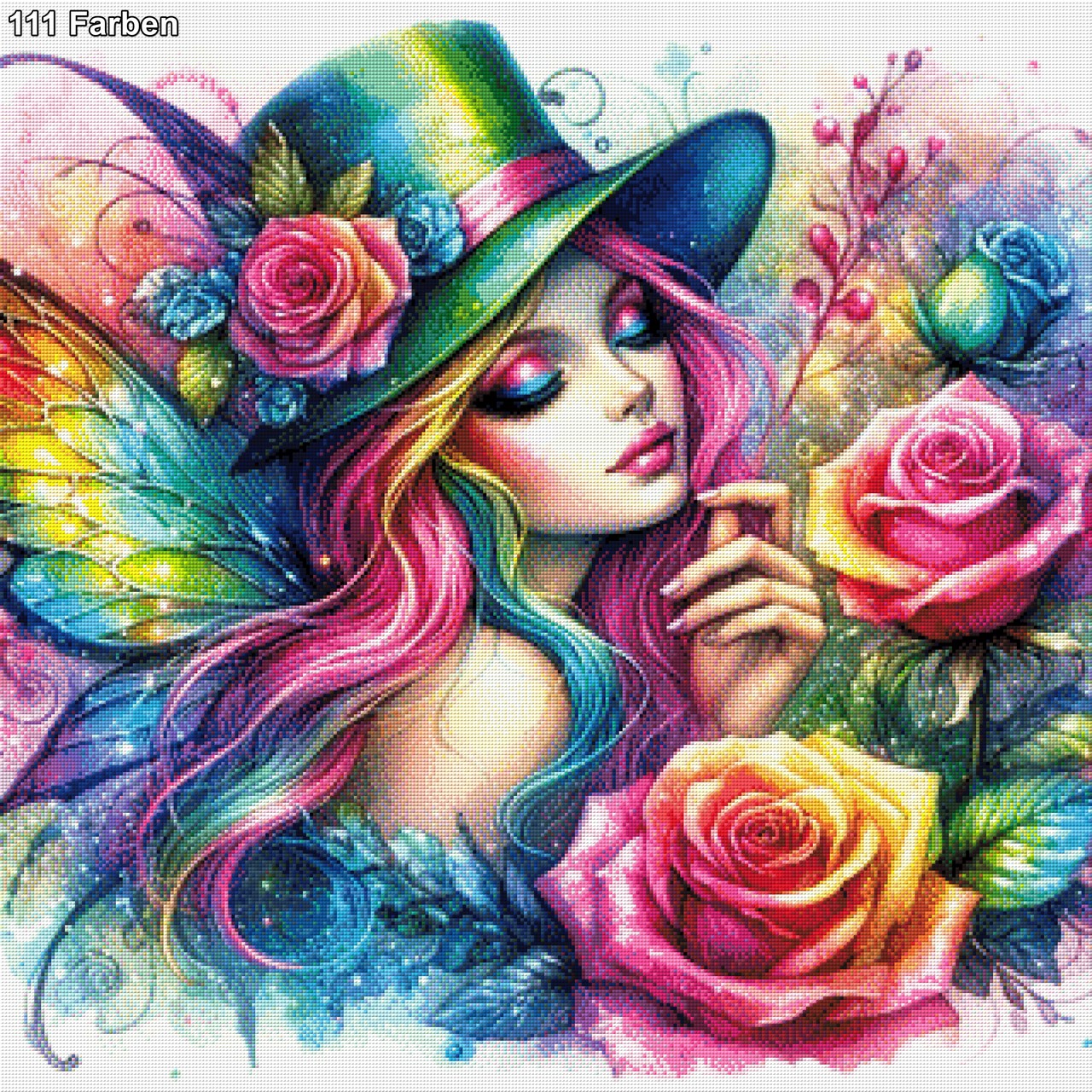 Bunte Fee - Diamond Painting