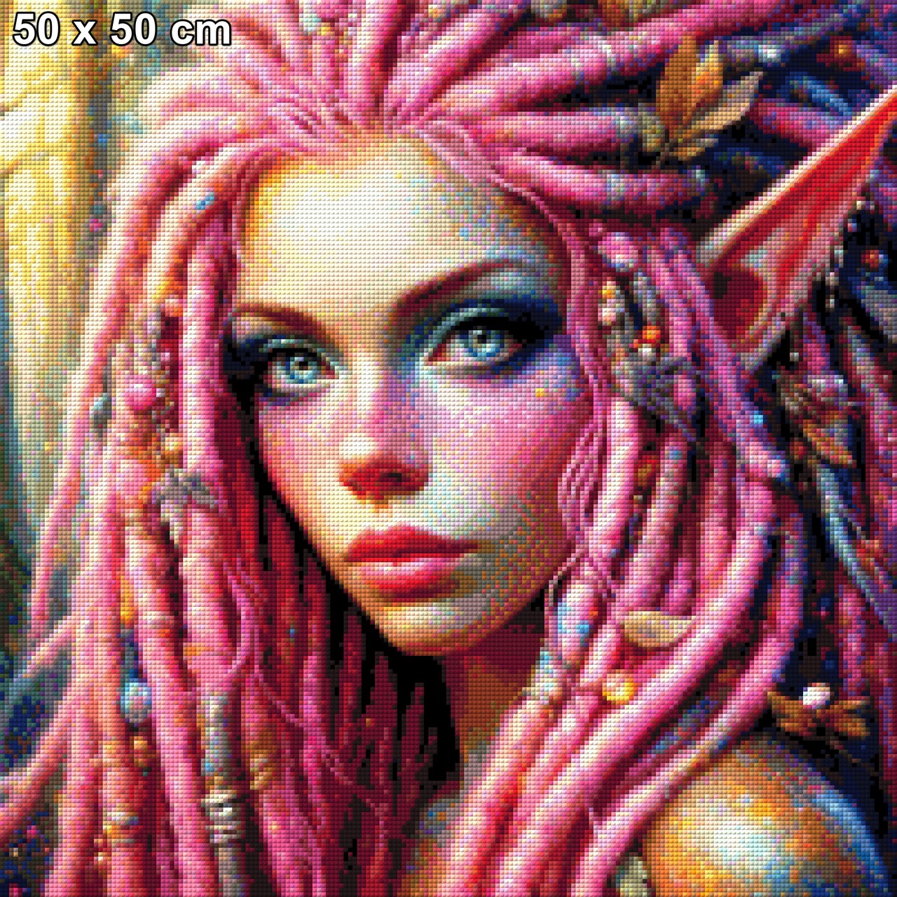 Elfe Rosa - Diamond Painting