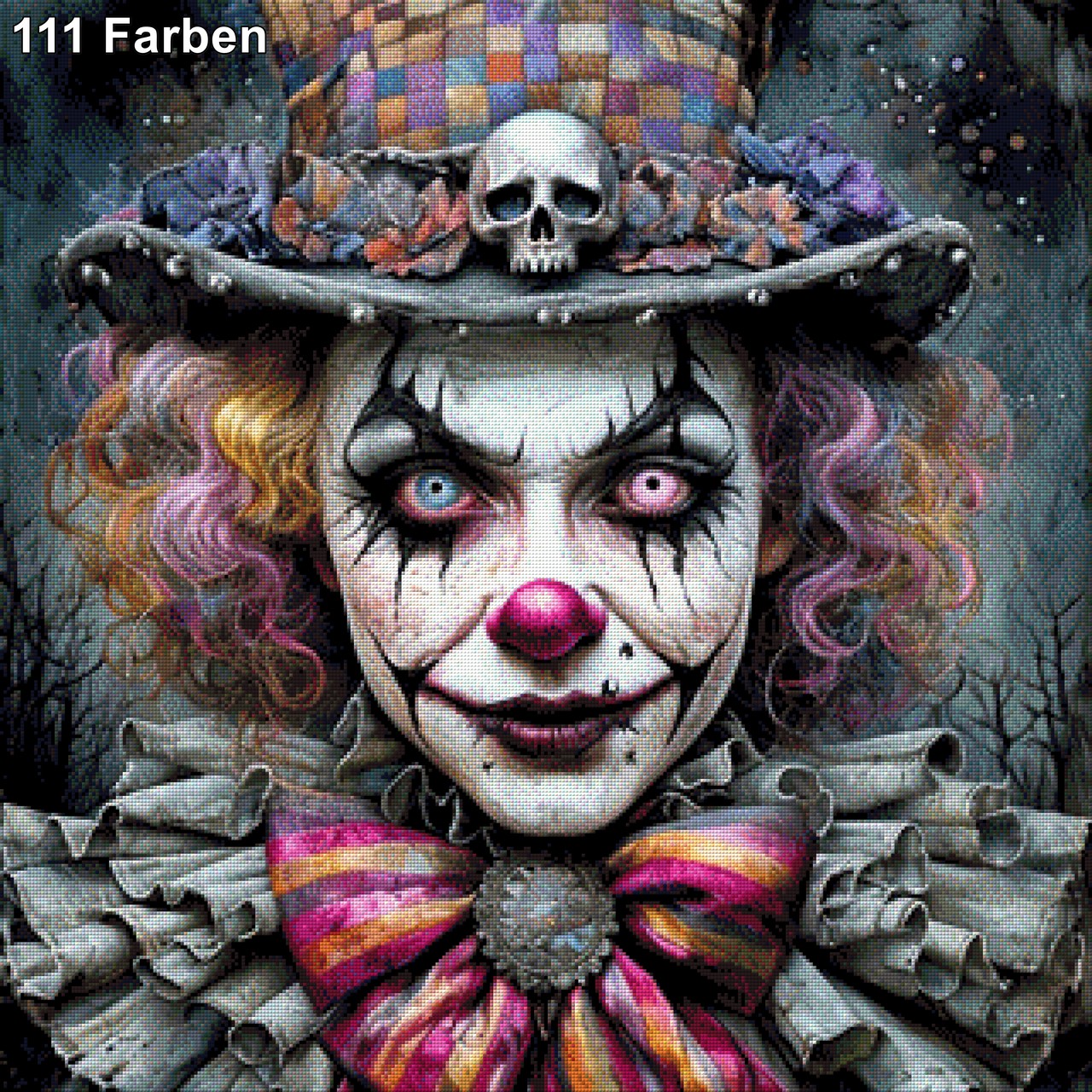 Clown der Finsternis - Diamond Painting