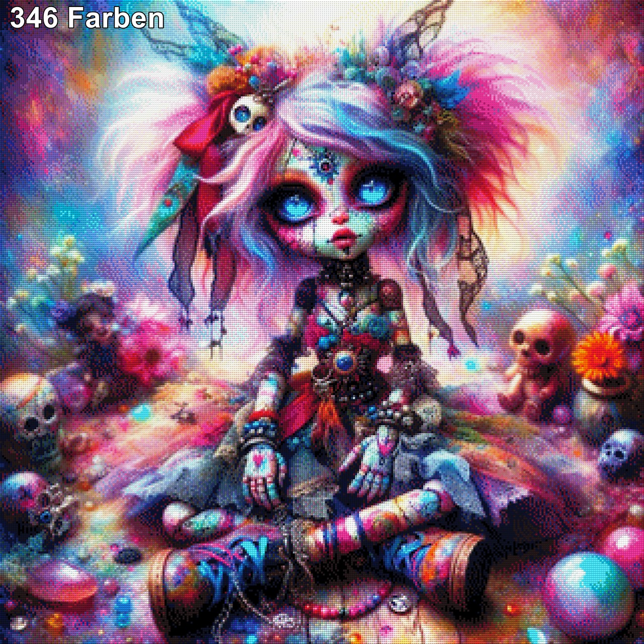 Voodoopuppe - Diamond Painting
