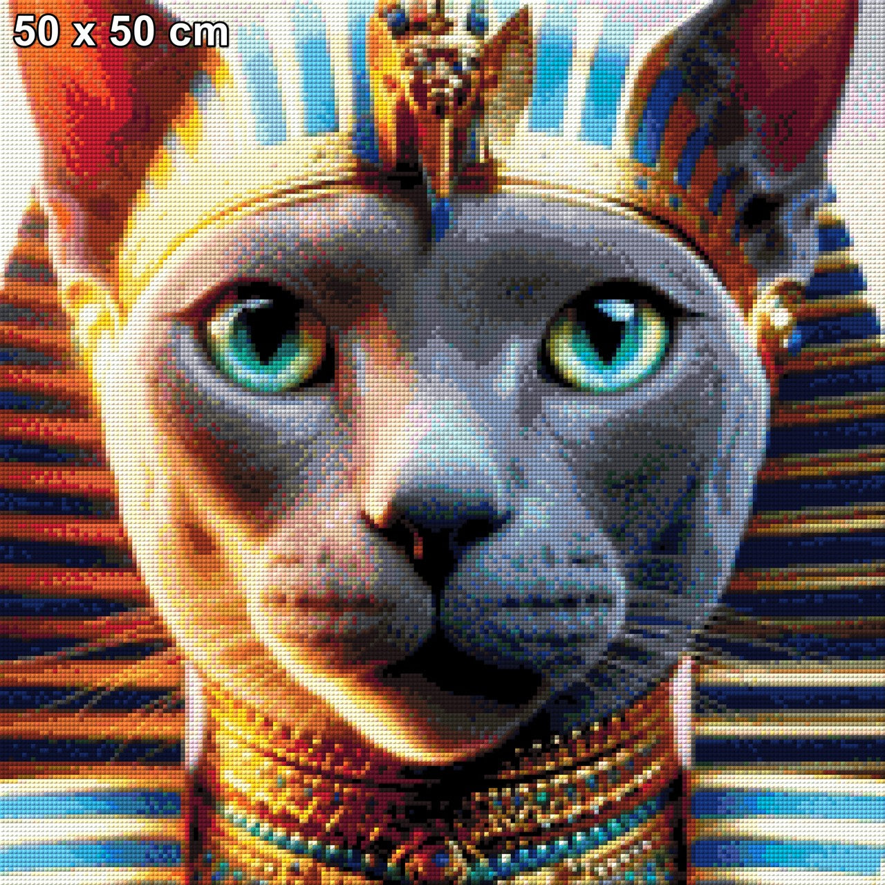 Pharao Katze- Diamond Painting
