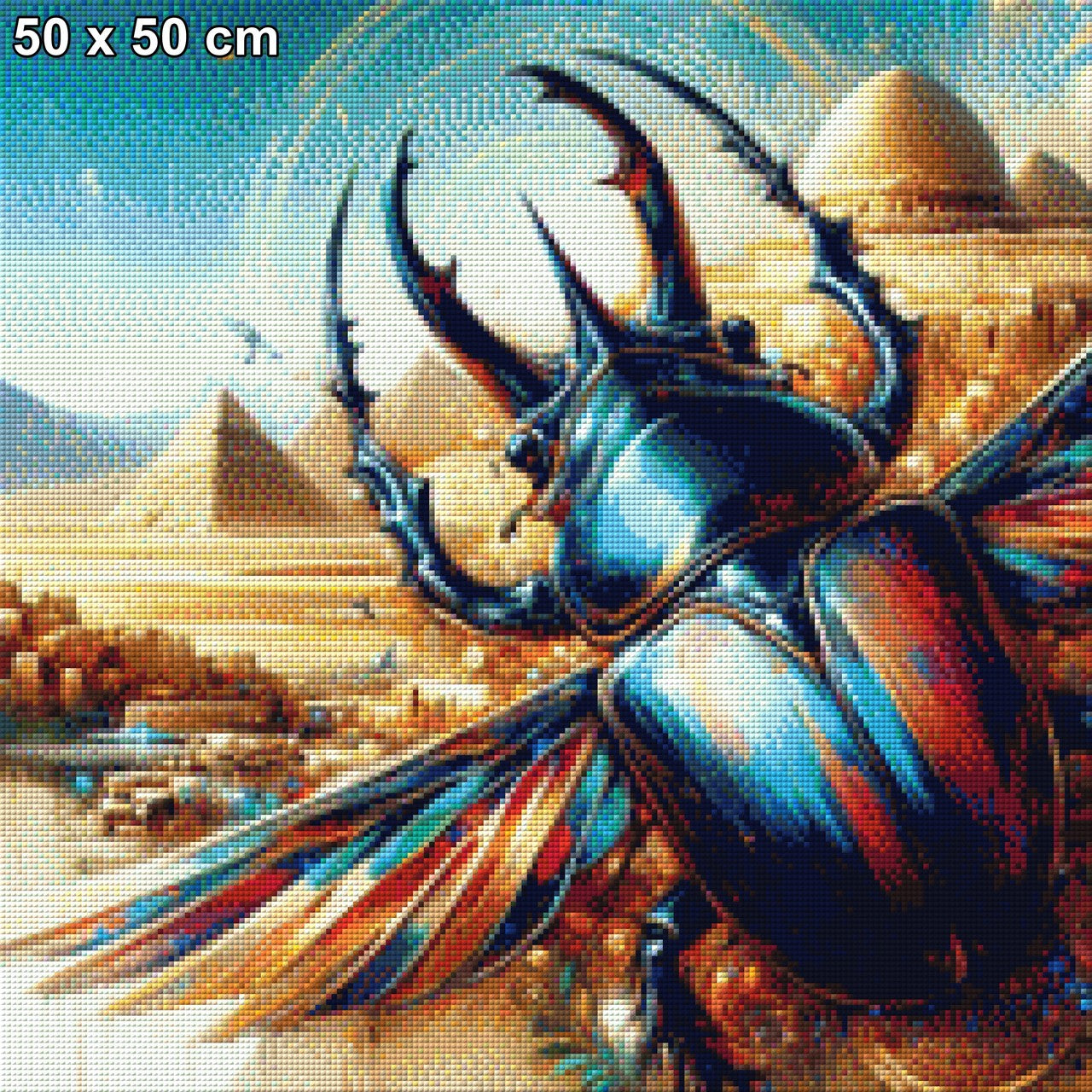 Skarabäus in Ägypten - Diamond Painting