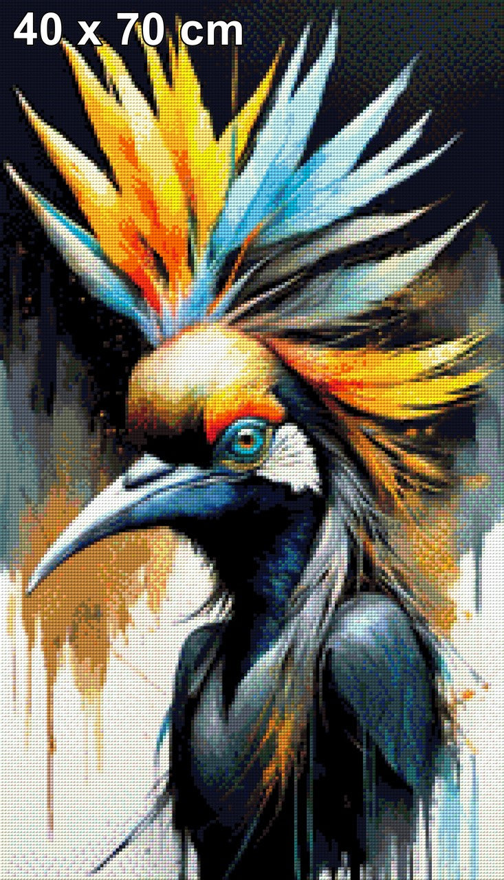 Paradiesvogel - Diamond Painting
