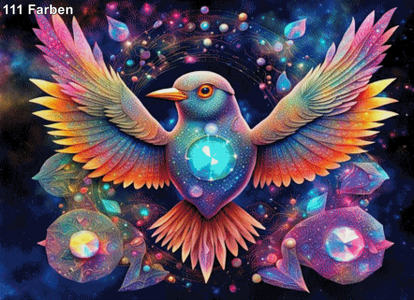 Bunter Vogel - Diamond Painting