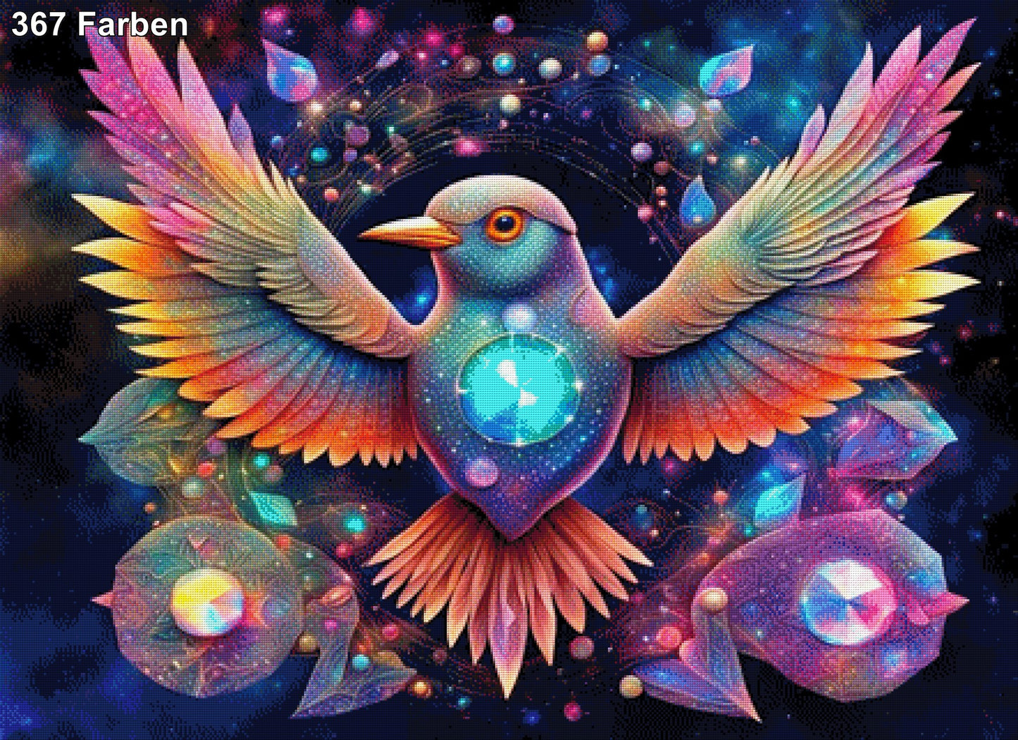 Bunter Vogel - Diamond Painting