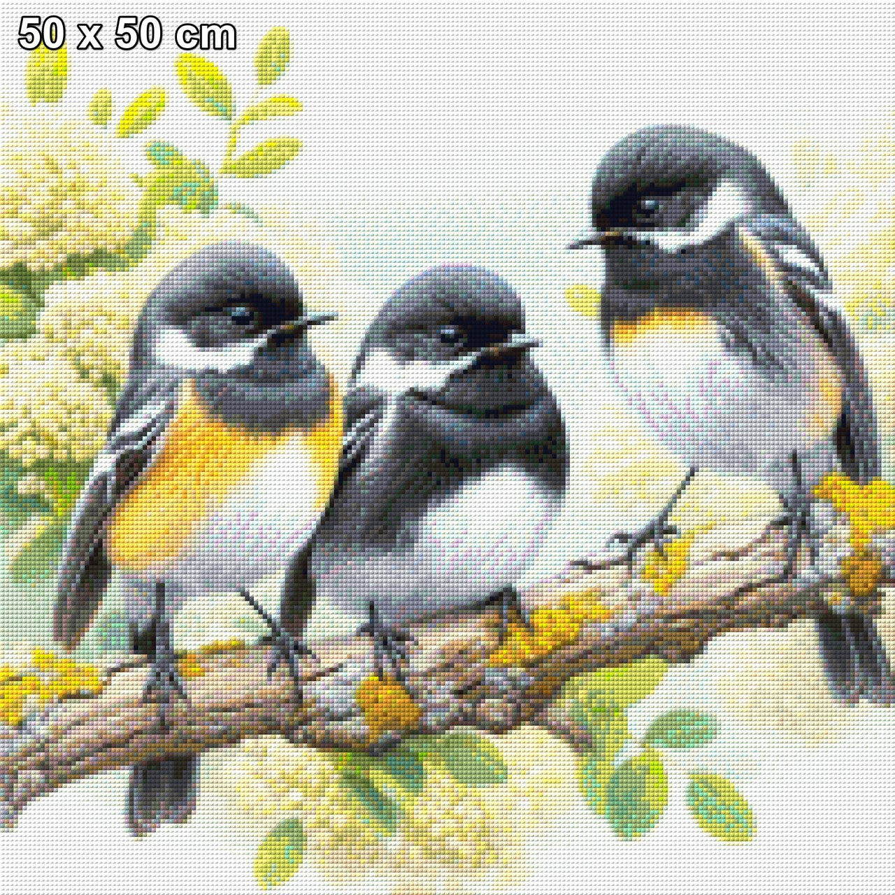 Drei kleine Freunde - Diamond Painting
