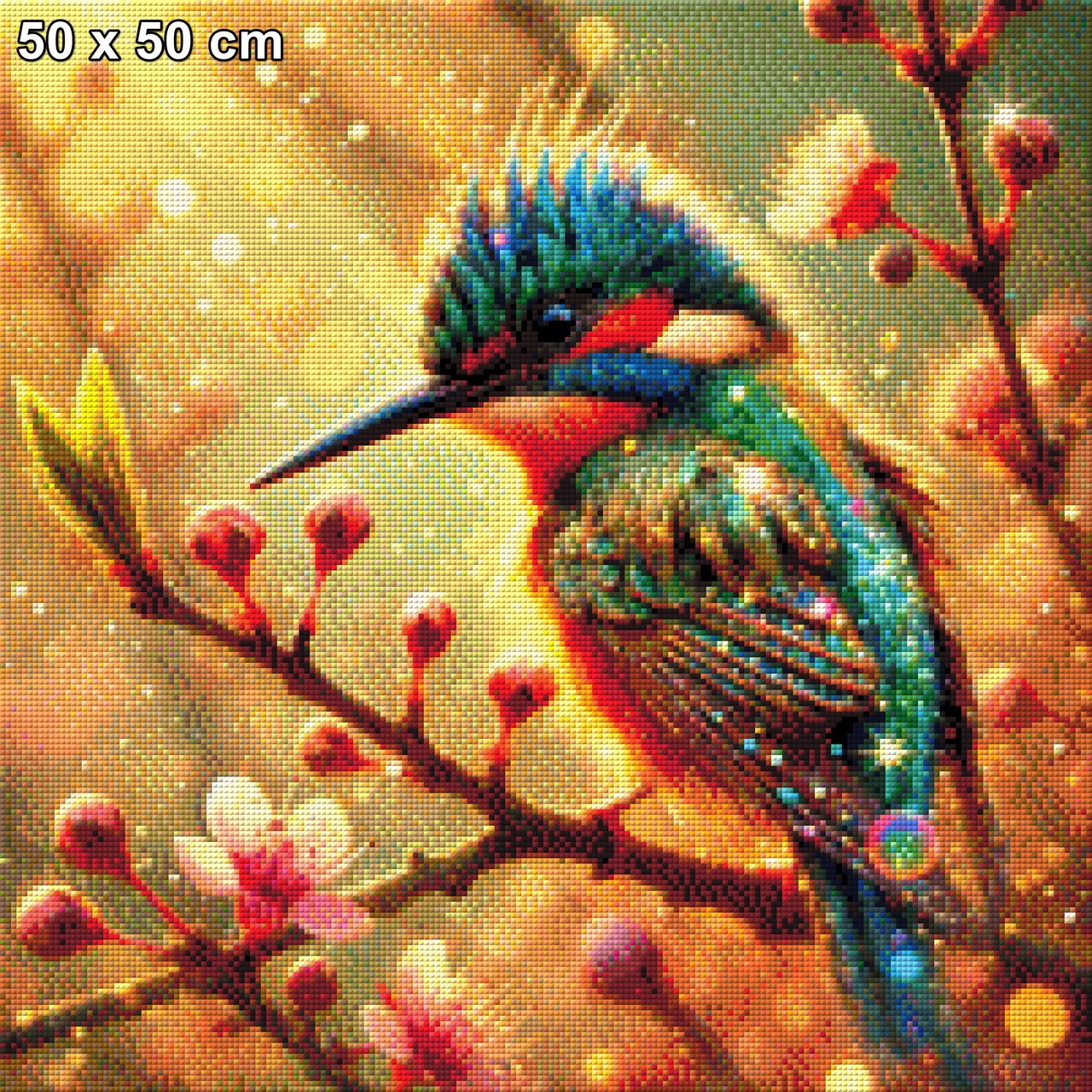 Eisvogel - Diamond Painting