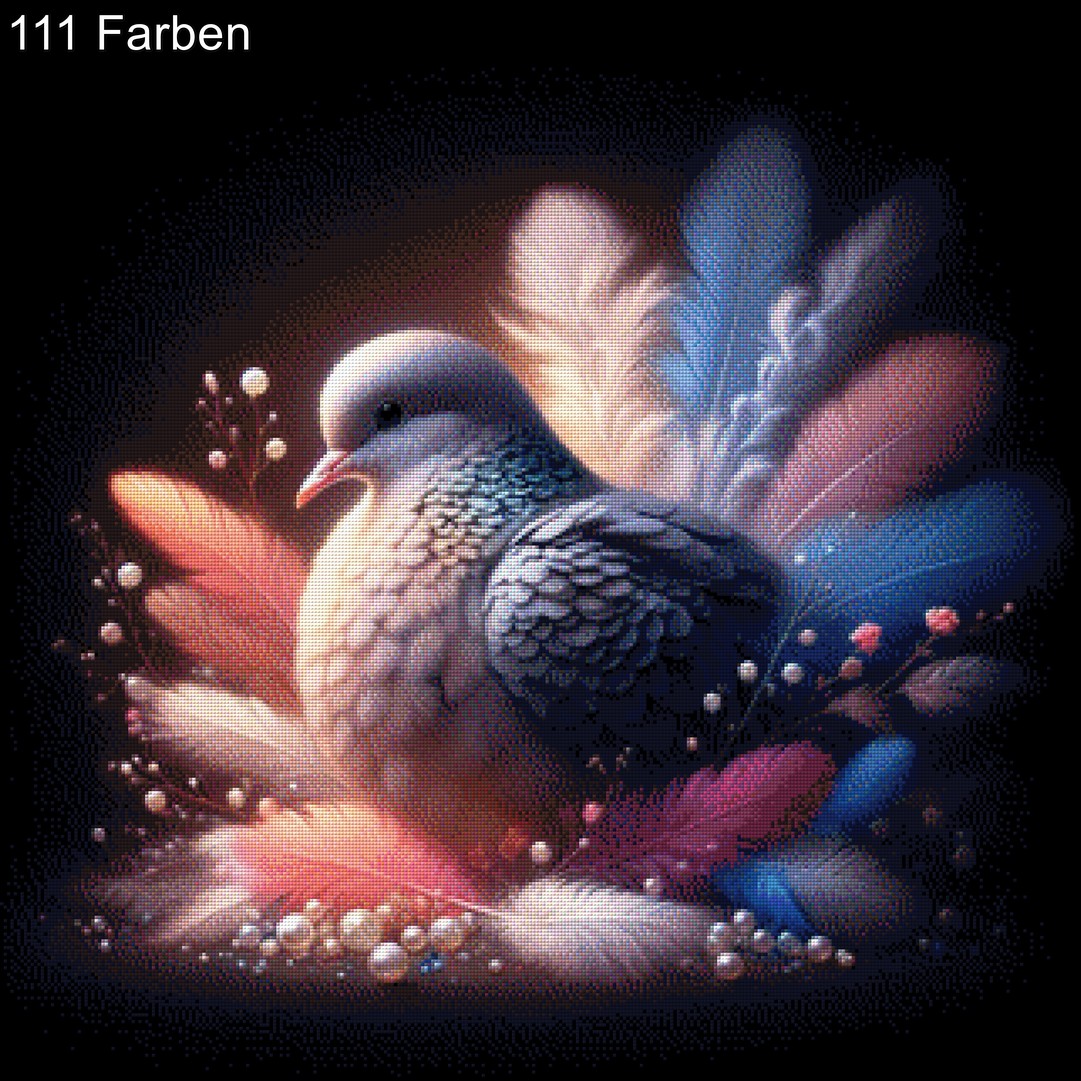 Taubennest - Diamond Painting