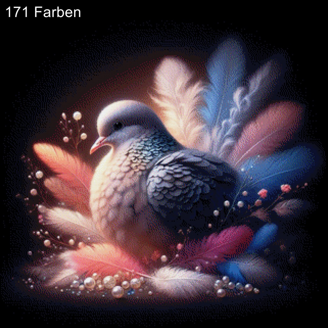 Taubennest - Diamond Painting