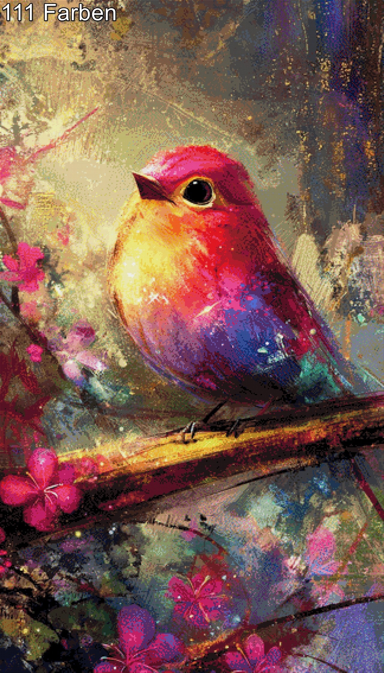Piep der Bunte - Diamond Painting