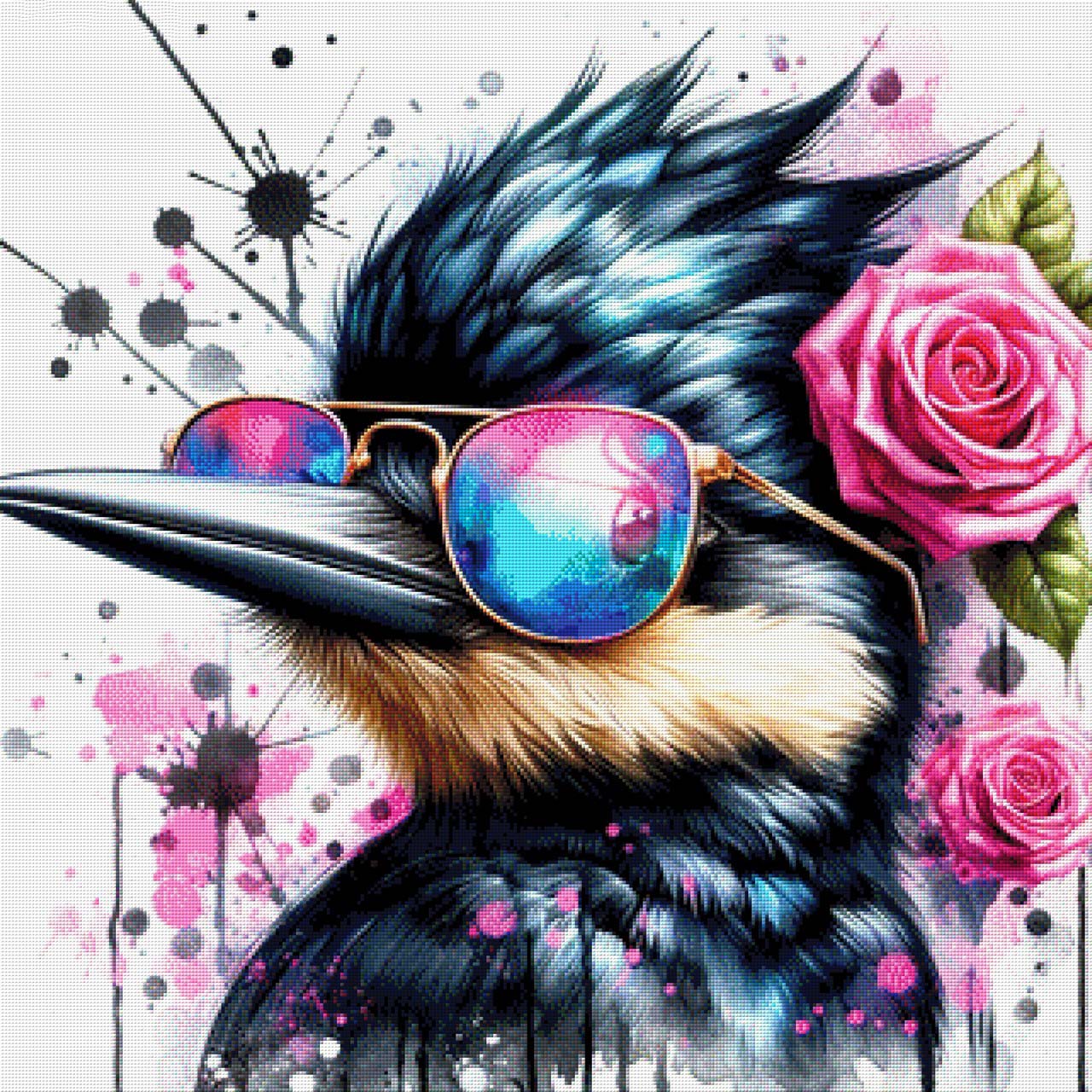 Der Coole Willi - Diamond Painting